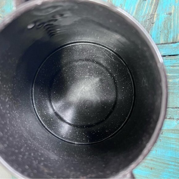 Vintage Black Graniteware Enamel Coffee Pot | Campware - Picture 6 of 10